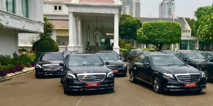 Deretan Mobil Mewah Mercedes-Benz Sukseskan Pelantikan Presiden dan Wakil Presiden 2019-2024