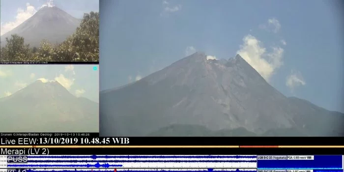 Gunung Merapi: Letusan Awan Panas Setinggi 3 Kilometer