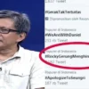 #RockyGerungMenghinaPresiden Trending Twitter