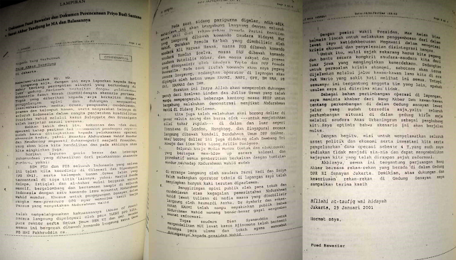 Buku 'Menjerat Gus Dur' Ungkap Dokumen Lengserkan Gus Dur