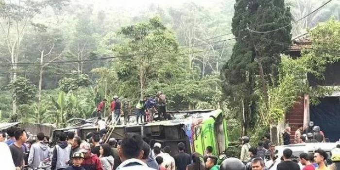 Bus Rombongan Wisatawan Kecelakaan di Ciater, Ini Daftar Nama Korban Meninggal Dunia