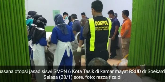 Mencari Penyebab Siswi Tewas di Gorong-gorong Depan SMPN 6 Tasikmalaya