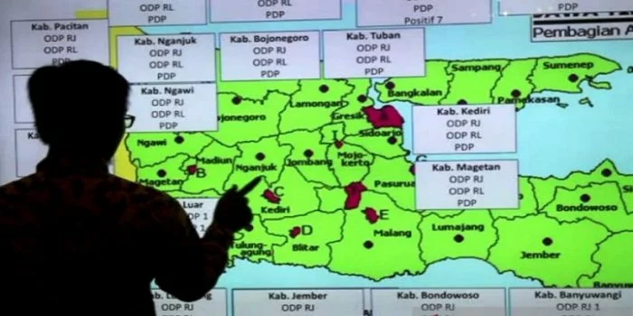 Surabaya Masuk Zona Merah Virus Corona