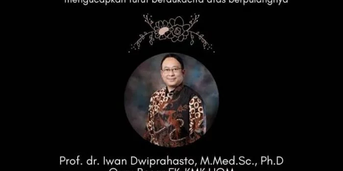 Positif Corona, Pakar Terbaik dan Guru Besar UGM Meninggal Dunia