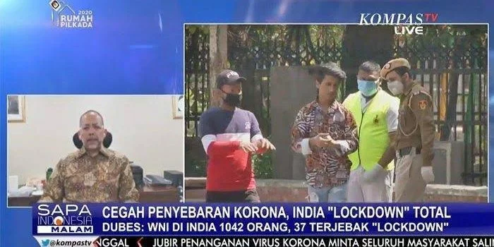 Berlakukan Lockdown, Ini Penjelasan Dubes RI untuk India di New Delhi