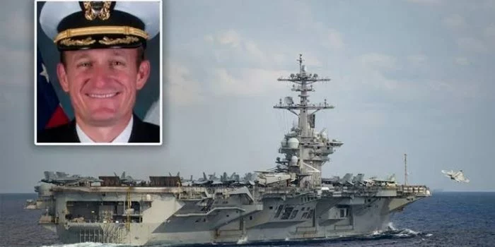 USS Theodore Roosevelt Kapten Brett Crozier/ Foxnews