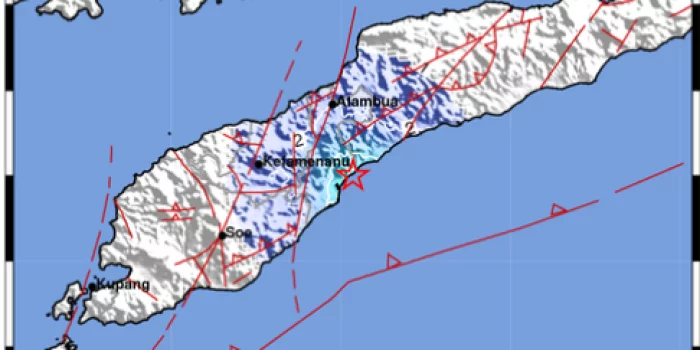 4 Kali dalam Sehari Gempa di Indonesia, Kali Ini Berada di Malaka