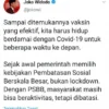 Ini Pernyataan Lengkap Jokowi Soal Berdamai dengan Corona