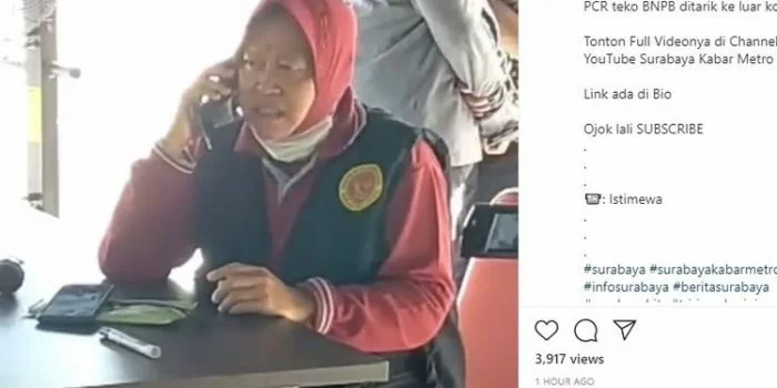 Dipicu 2 Mobil PCR Bantuan BNPB Diserobot, Bu Risma Mengamuk Viral