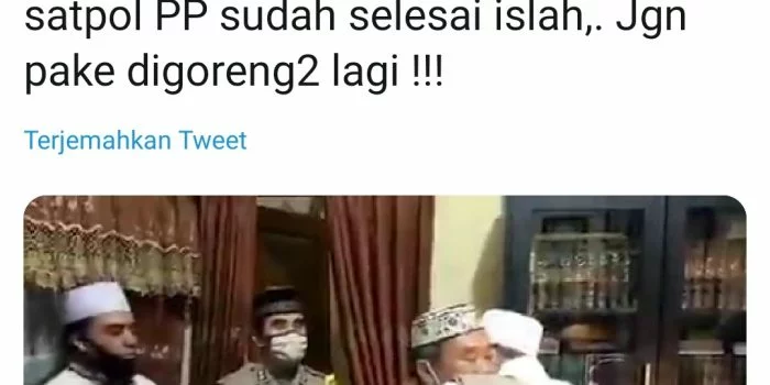 Minta Maaf, Anggota Satpol PP Asmadi Dihadiahi Umroh dari Habib Umar Assegaf