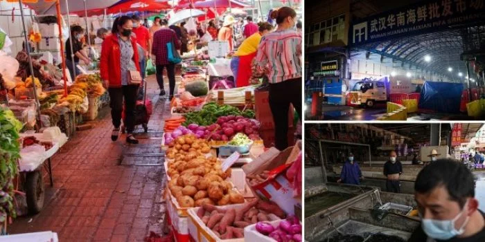 Tak Ada Jejak Virus Corona Muncul dari Pasar Wuhan