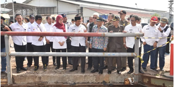 Wagub Jabar Tinjau Lokasi Banjir dan Macet di Area PT. Kahatex