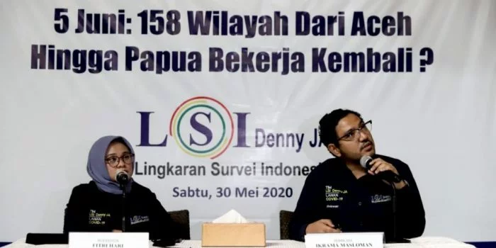 Hasil Riset LSI Denny JA Sebut 158 Wilayah Bisa Terapkan New Normal 5 Juni