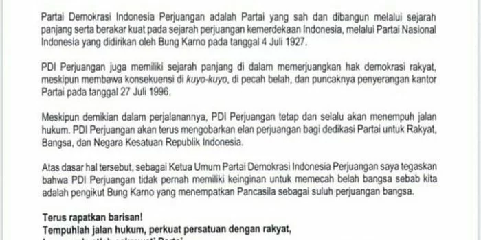 Perintah Megawati Usai Kasus Pembakaran Bendera PDIP: Rapatkan Barisan