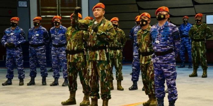 HUT Pasukan Elit TNI AU, Kasau: Korps Baret Jingga Harus Mampu Hadapi Ancaman Persenjataan Nuklir Biologi dan Kimia