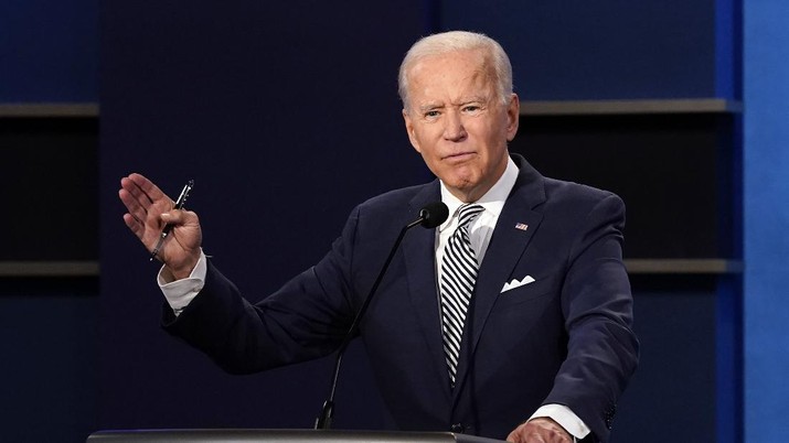 Momen Menarik Debat Calon Presiden Amerika Serikat, Jo Biden Ucap 'Insya Allah'