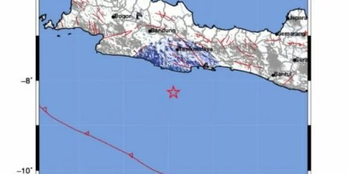 Gempa Berkekuatan Magnitudo 4,6 Guncang Pangandaran