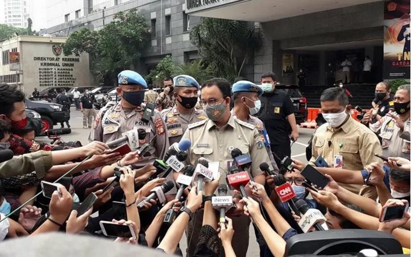 Hadiri Agenda Pemeriksaan di Polda Metro Jaya, Anies Baswedan: Saya Menerima Undangan Klarifikasi