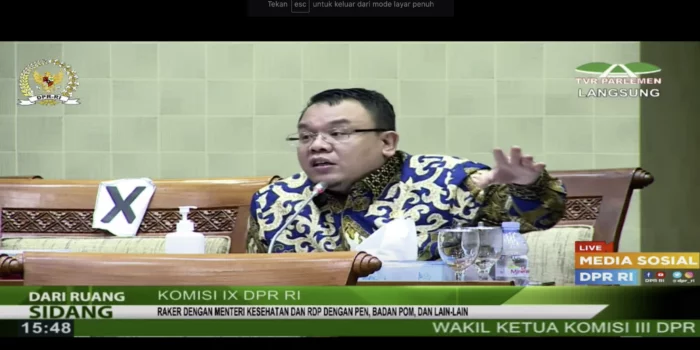 DPR: Vaksin Belum Dapat EUA BPOM, Anehnya Barang sudah Ada di Indonesia, dibeli DP-nya 80 persen