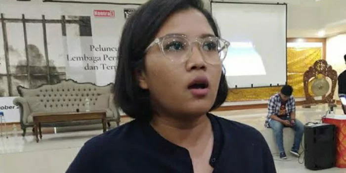 Koordinator KontraS Fatia Maulidiyanti