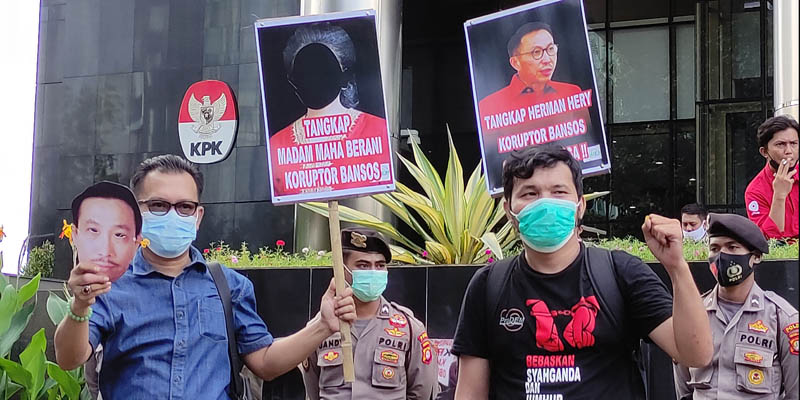 Jenderal Aksi 'BIN' Pimpin ProDEM Geruduk KPK