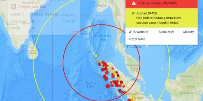 Gempa Tektonik 5,5 Guncang Aceh, Warga Berhamburan