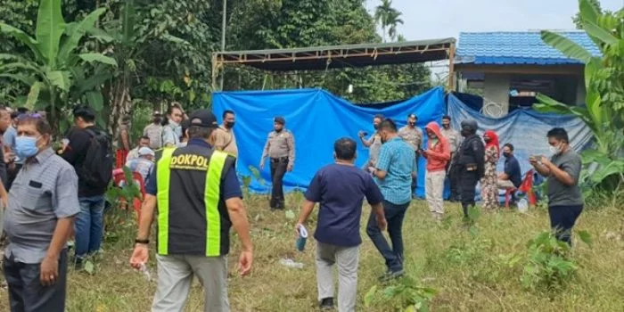 Dugaan Korban Penganiayaan, Polisi Bongkar Dua Kuburan Penghuni Kerangkeng Rumah Bupati Langkat