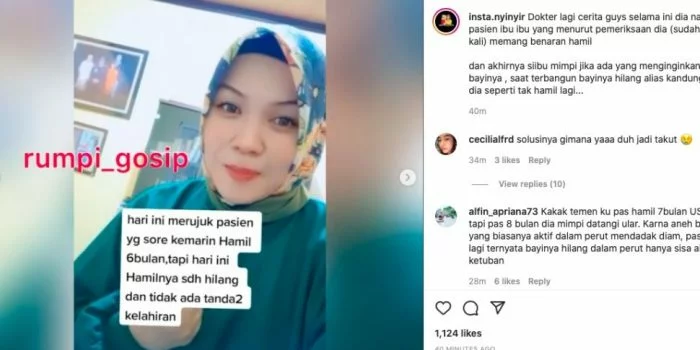 Dokter Cerita Bumil 6 Bulan, Kehilangan Bayi Usai Mimpi Didatangi Nenek yang Urut Perutnya