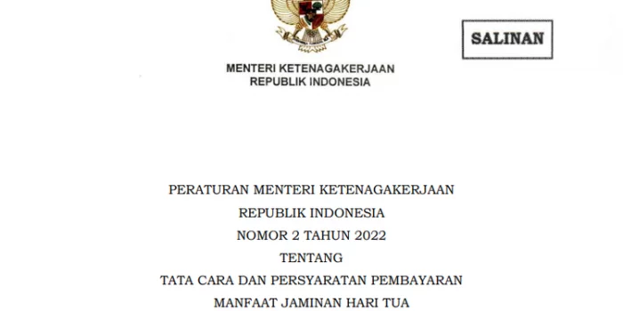 Stafsus Menaker: Korban PHK di Bawah Usia 56 Tahun Tetap Bisa Cairkan JHT, Tapi Hanya 30 Persen