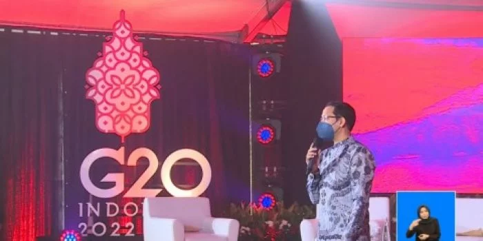 Nadiem Sebut Gotong Royong Gagasan Penting Roda Gerakan Merdeka Belajar di Kick Off G20