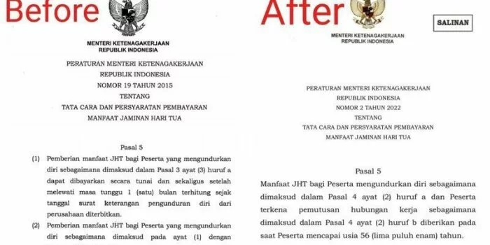 Warganet Bikin Petisi Batalkan Aturan JHT Baru Cair Usia 56 Tahun 