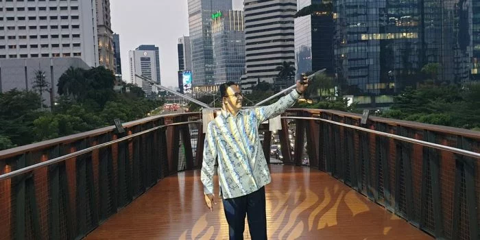 Resmikan JPO Karet Sudirman, Anies Baswedan Sebut Dulu Kondisinya Sangat Memprihatinkan