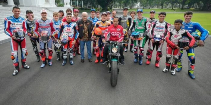 Begini Kata Marquez, Nakagami Hingga Bagnaia usai Bertemu Presiden Jokowi dan Parade Pebalap MotoGP di Jakarta