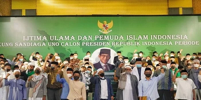 Forum Ijtima Ulama dan Pemuda Islam Provinsi Jawa Timur Dukung Sandiaga Uno Nyapres