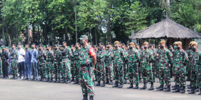 Kesiapan PAM Kunker Wapres RI, Danrem 063/SGJ Apel Gelar Pasukan