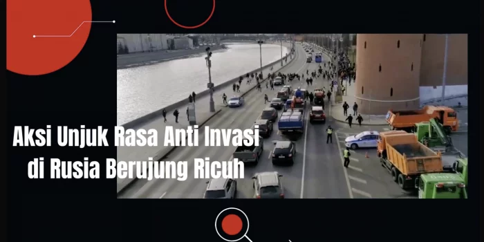 Video: Aksi Protes Anti Invasi Menyebar di Rusia, Ribuan Demonstran Ditangkap