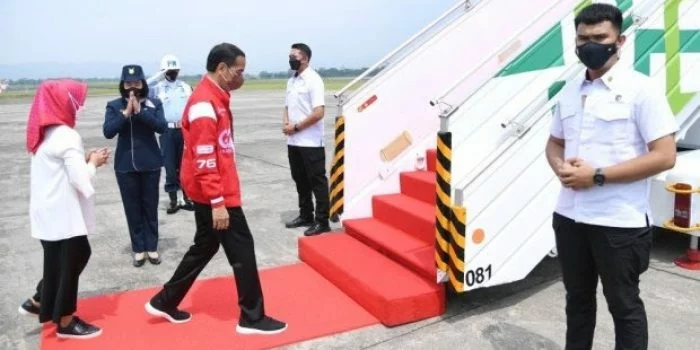 Terbang ke Kaltim, Presiden Menuju Titik Nol Kilometer Ibu Kota Negara Nusantara