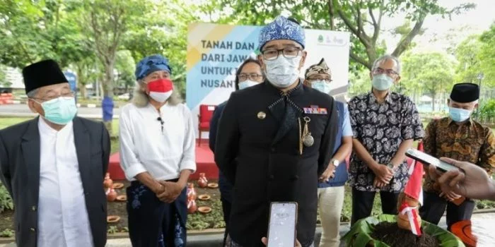 Tanah Air 27 Kabupaten/Kota di Jawa Barat ke IKN, Ridwan Kamil: dari Masjid Agung, Gunung hingga yang Dikeramatkan