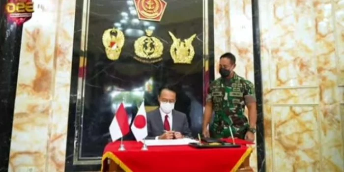 Panglima TNI Bahas Kerja Sama Pertahanan dengan Dubes Jepang Kanasugi Kenji