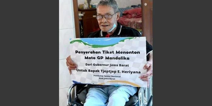 Mantan Pebalap Motor asal Jawa Barat Dapat Hadiah Tiket Nonton MotoGP dari Ridwan Kamil