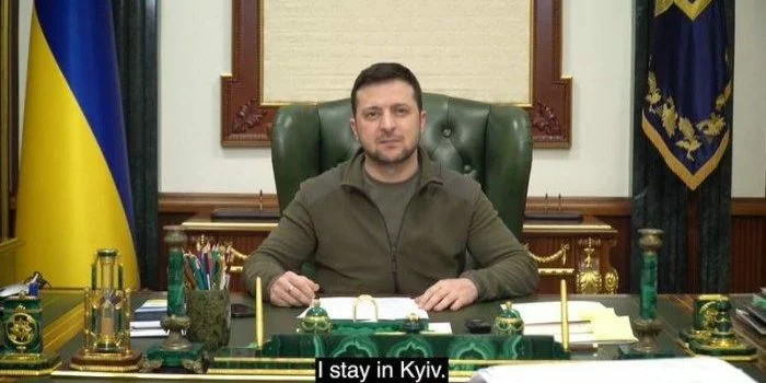 Janji Tinggal di Kyiv, Volodymyr Zelensky: Saya Tinggal di Sini, Sebanyak yang Diperlukan untuk Memenangkan Perang Patriotik Kota Ini