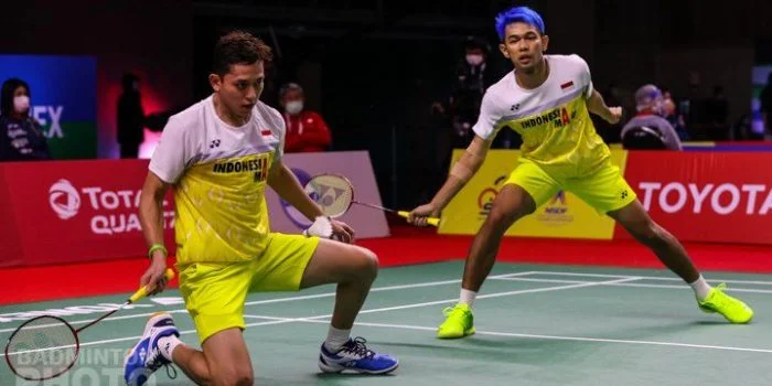 Hasil Final Korea Open 2022, Fajar Alfian/Muhammad Rian Ardianto Harus Akui Keunggulan Kang Minhyuk/Seo Seungjae