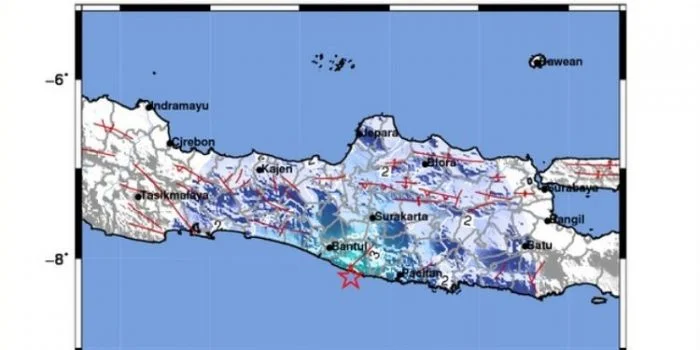 Gempa Magnitudo 4,9 Guncang Yogyakarta hingga Terasa di Pacitan