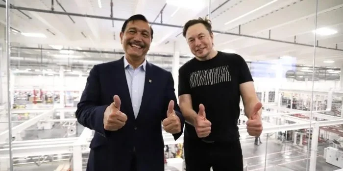 Luhut: Elon Musk Tertarik Potensi Nikel Indonesia yang Besar