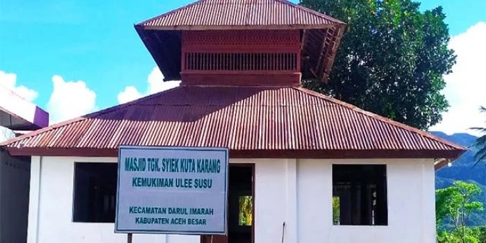 Masjid Teungku Syiek Kuta Karang, Berdiri Selama Dua Abad