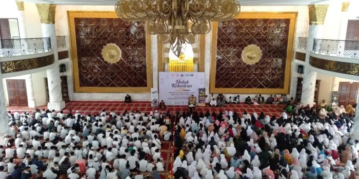 Madinah Iman Wisata Gelar Buka Puasa Bersama Dan Santuni 1.500 Anak Yatim, Hadir Himpunan Pengusaha Nahdliyin