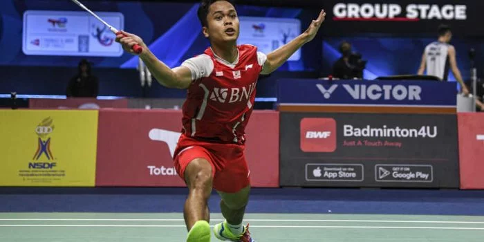 Indonesia Tertinggal 0-1, Anthony Sinisuka Ginting Kalah dari Heo Kwanghee asal Korea Selatan