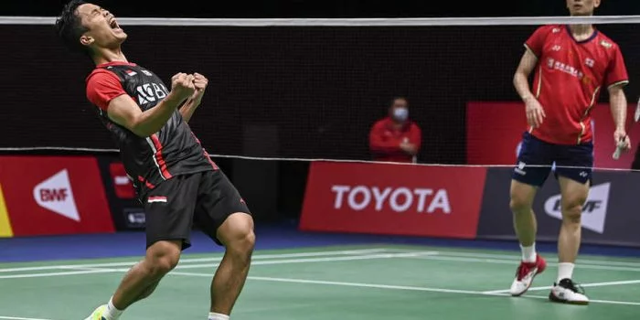 Anthony Ginting Berhasil Menang Atas Zhao Jun Peng, Puji Tuhan Akhirnya Sumbang Angka