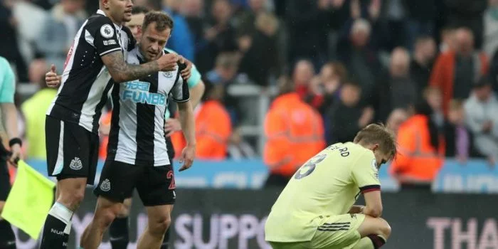 Kalah 2-0, Newcastle Bikin Mimpi Arsenal Ambyar