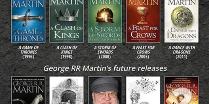 Game of Thrones Novel Terpanjang George RR Martin